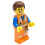 LEGO LEGO The Movie 2: Emmet Minifig com sorriso e olhar assustado 1