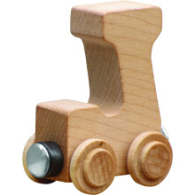 Nametrins Clear Finish Letter Car - Made in USA (J)