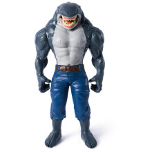 DC Comics Batman Giant Series King Shark Action Figura de 12 inci Super Hero Toys Colec?ie pentru baie?i pentru baie?i ?i fete, cu vrste cuprins