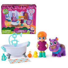 Vida the Vet Junos Bubble Bath Pack with Vida & Color Changing Juno Action Figure & Doctor Kit Accessories Kids Toys for Girls & Boys Ages 3 an