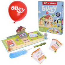 SPIN MASTER GAMES Bluey ha battuto i genitori Trivia testa a testa e divertenti sfide della serata in famiglia Easy Play Bluey Toys Kids & Family 2-6