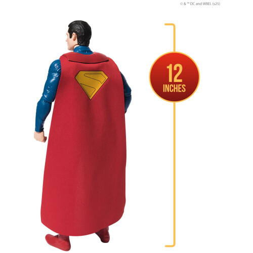 DC Comics DC Comics Superman Boneco de ao de super-heri de 12 polegadas, brinquedos infantis para meninos e meninas fingem brincar para maiores de 4 ano 2