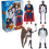 DC Comics DC Comics Superman Lanterna Verde Hawkgirl e Mr. Terrific Conjunto de bonecos de ao de 12 polegadas e 4 pacotes, brinquedos de super-heris par 1