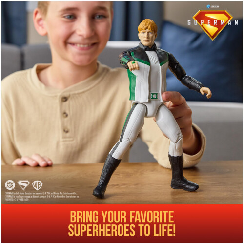 DC Comics DC Comics Superman Lanterna Verde Figura de ao de super-heri de 12 polegadas Brinquedos infantis para meninos e meninas fingem brincar para ma 1