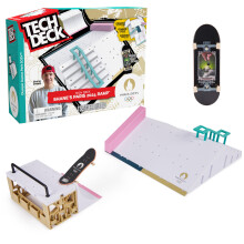 Tech Deck Shane ONeills Olympic Games Paris 2024 Ramp Customizable X-Connect Park Creator Playset & Exclusive Fingerboard Kids Toy for Ages 6+