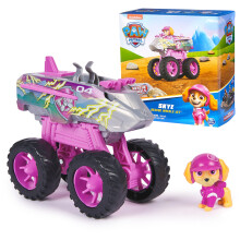 Paw Patrol: Wheels Wheels Skyes Jet Toy Truck cu transformare n modul jet ?i ac?iune de colec?ie Figura pentru copii Jucarii pentru baie?i ?i fe