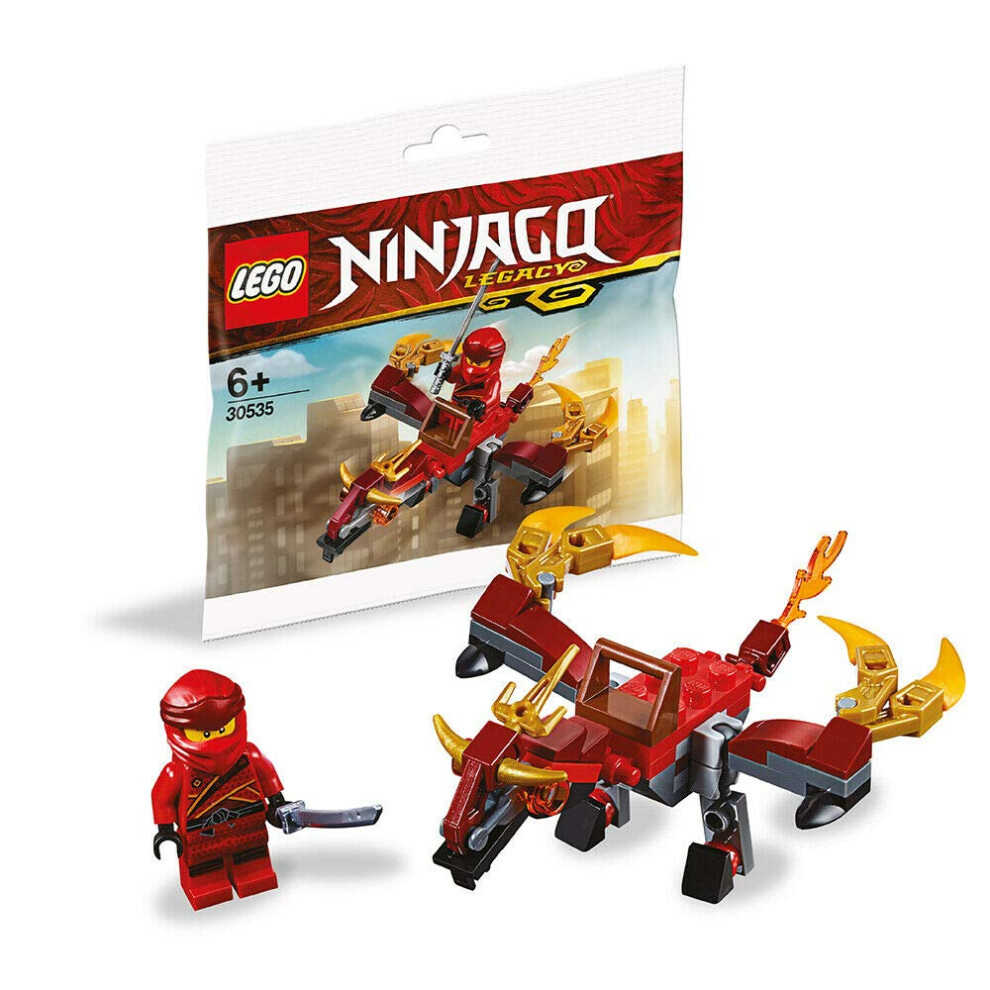 Lego Ninjago Legacy Minifigure - Kai (Fire Dragon Polybag) 30535