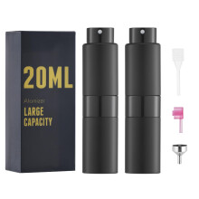 Owlyee 20ml Parfum Atomizer gol Cologne Spray Bottle Mini Distribuitor de pulverizator pentru calatorie (2pcs)