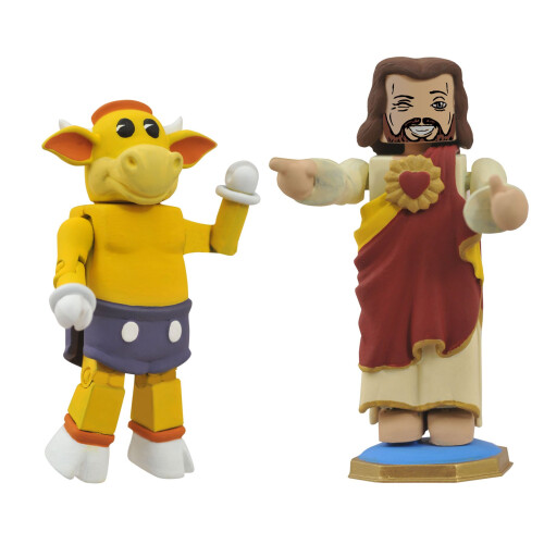 Diamond Select Diamond Select Toys View Askew MIMATES: Mooby e Dashboard Jesus (2 Pack)