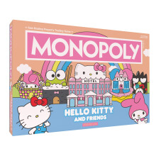 Monoplium: Hello Kitty s Friends Premium | Hivatalosan engedlyezett Hello Kitty ru | Gyujtheto frisstett Rose Gold kivitel a Tokens tbln