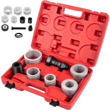 VEVOR Uitlaatpijp Rekset 1-5/8" tot 4-1/4" Pijp, Uitlaatpijp Expander Set voor Tail Pipe, Tool met Opbergtas, 7 Stuks