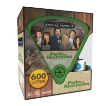 Trivial Pursuit Parks and Recreation Trivia Game da Parks and Recreation TV Series 600 Domande e muore in container da viaggio Parchi autorizzati e m