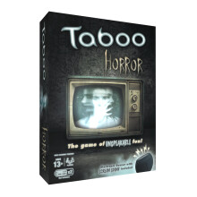 Taboo: Horror Edition Party Board jtk A Horror Mufaj tmj Trivia Word Game Screaming Buzzer Game -rel 2 vagy annl tbb Horror tmj film s