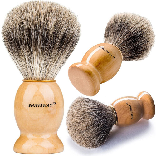 Shaveway 100 % Pure Badger -parranajoharja