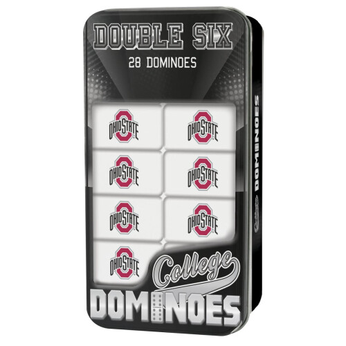 Masterpieces NCAA Ohio State Buckeyes Collector Edition Double Six Domino