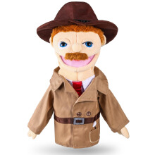 Role Play Hand Puppets Hand Plush Chef Doctor Fireman Pirate Detective Athlete Nurse Worker Hand Puppet Toys Puppets for Kids Storytelling Imagin