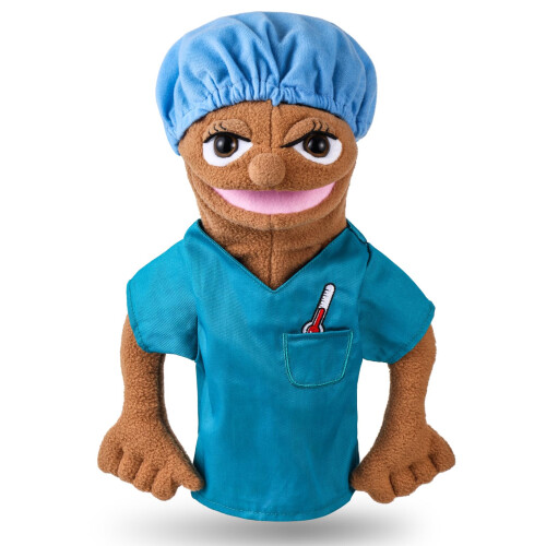 Inmate Hand Puppet Role Play Hand Puppets Hand Plush Chef Doctor Fireman Pirate Detective ...