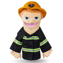 Role Play Hand Puppets Hand Plush Chef Doctor Fireman Pirate Detective Athlete Nurse Worker Hand Puppet Toys Puppets for Kids Storytelling Imagin