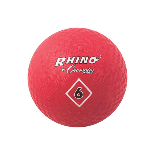 Champion Sports Champion Sports Speeltuinbal 6"" Rood