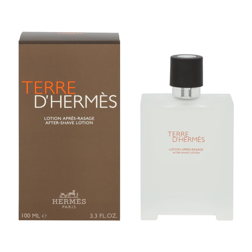 Terre D'Hermes by Hermes for Men 3.3 oz After Shave Pour