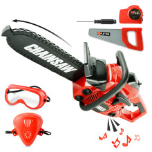 Toy Chois Toy Chainsaw - Chainsaw Toy For Kids Power Tool Set With Realistic Sound Play