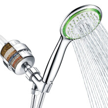 Filtered Shower Head Combo Includes 79"""" Hose 20 Stage Shower Filter Head High Pressure Handheld Spray Showerhead Shower Arm Mount Holder fo