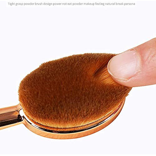 DNHCLL Oval Makeup Brush Set Förbättrad Snabb Flawless Applicering 1