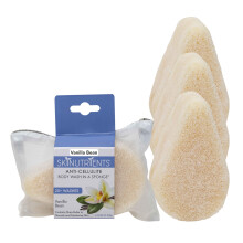 Spongeables Anti-Cellulite-Krperwaschmittel in einem 20+ Wash Sponge Vanilla Bean 3 Count