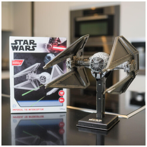 4D Cityscape Star Wars 3D Paper Model Kits (Imperial Tie Interceptor) 1