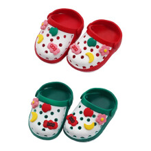 niannyyhouse 20cm Pluche Poppen Sleehakken Lengte 5.5cm 8in Slippers Strand Schoenen (a-2)