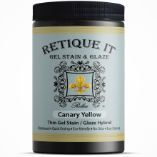 Petele de gel pe baza de apa prin recitate (32oz pata 96 galben canar)