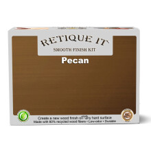 Retique It Gel Stain Liquid Wood Kits, echtes lackierbares Holz. (16 Fl Oz (1er-Pack) gebrstete Oberflche 60 Pecan)