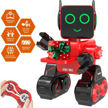 zechuan Robot Toy for Kids Remote Control Intelligent Programming RC Robot Suitable for Music Dancing Talk Play as a Gift for Girl and Boy (