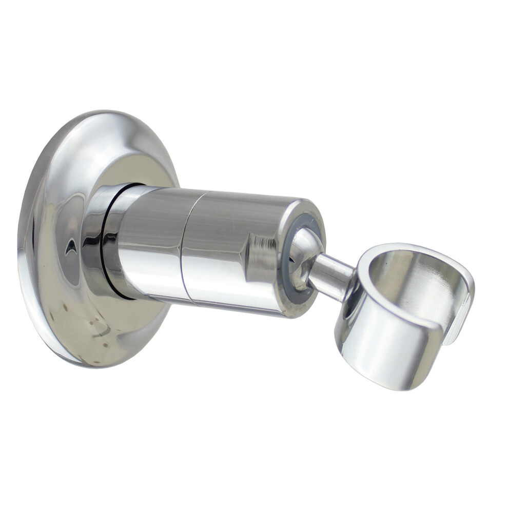 High Sierra Showerheads - All Metal Wall Holder For Handheld Shower Heads - Chrome Finish 717995627708