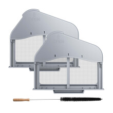 2 Pack DC97-16742A Dryer Lint Trap Replacement for Samsung DV45H7000EW/A2 DVE50R5200W/A3 DV40J3000GW/A2 Dryer Lint Filter Replaces 3319952 AP5306