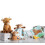 Brinquedo mordedor crinkle Mary Meyer com papel de beb e squeaker 6 x 6 polegadas Hetty Highland Cow 3