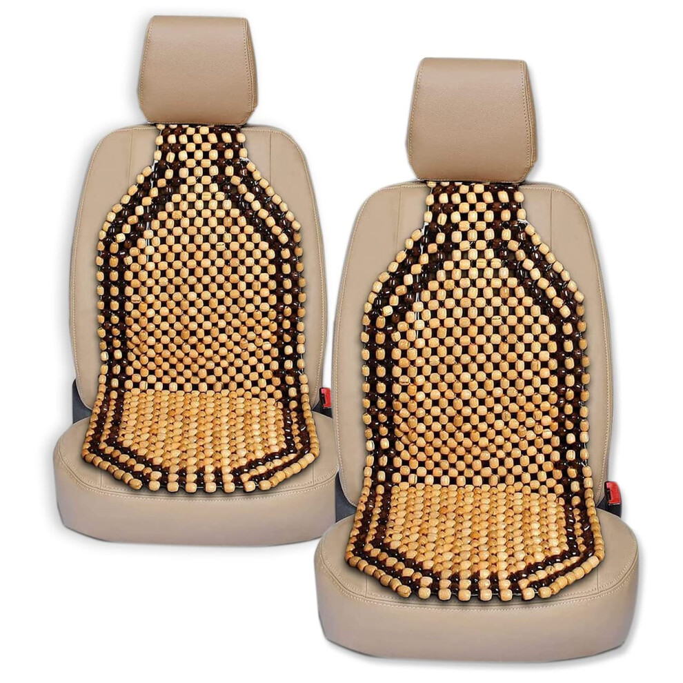 Sige Perl En Bois Zonetech 2 Pack De Qualit Premium Machage Machage De Sige Perl Double Bois Double Stress Sans Stress Toute La Journe-image