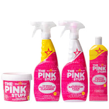 Stardrops - The Pink Stuff - Miracle Cleaning Ultimate Bundle - Pasta multifunctionele spray Badkamerschuimspray en cr?ereiniger - Ideaal voor keuken