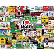 White Mountain Puzzles I Love Golf - 1000 Piece Jigsaw Puzzle