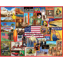 White Mountain Puzzles - American Originals - 1000 Piece Jigsaw Puzzle pentru adul?i