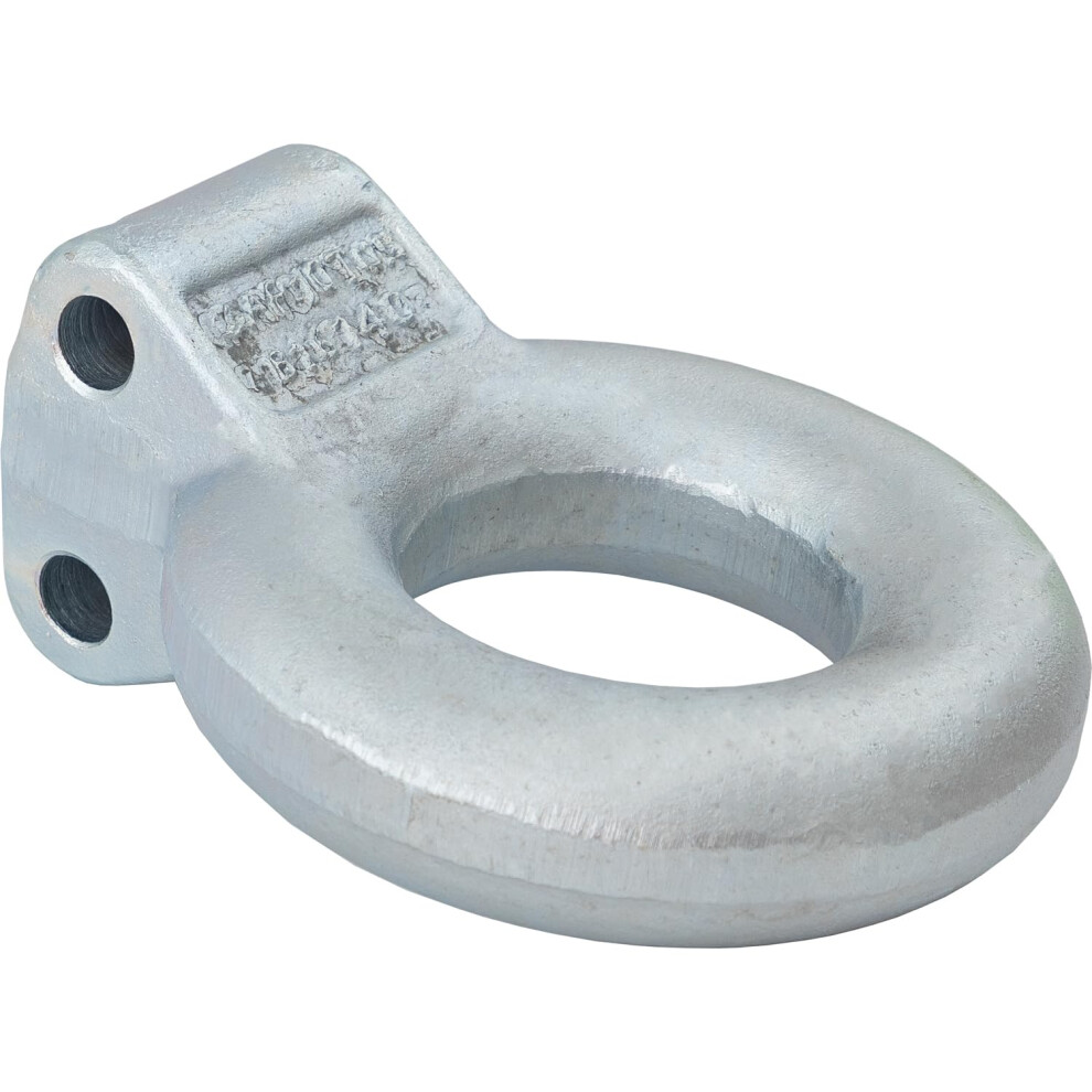 Buyers Products B16140z Zinc Plated Forged Steel Tow Eye 3"""" Id 10 Ton Towing Eye Pintle Hook Hitch Lunette Ring For Adjustable Channel Bracket M 724920114943