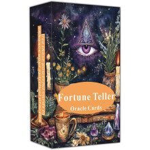 Fortune Teller Oracle Cards: Utforska och avslja framtiden ger vgledning och inspiration fr det dagliga livet. Oracle Tarot Cards fr nybrjar