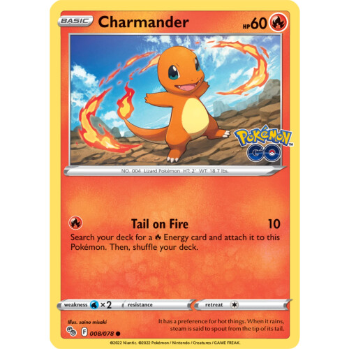 Pokémon Pokemon TCG: Pokemon Go Pin Collection - Charmander 1