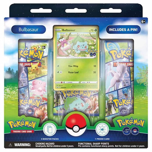 Pokémon Pokemon TCG Go Pin Collection - Bulbasaur