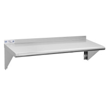 Hally roestvrijstalen plank 14 x 36 inch 300 lb commercile wandmontage zwevende rekken voor restaurantkeuken, huis en hotel