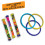 Pack de plongée Prime Time Toys Diving Masters (3 - Cercles, 3 - Tubes) 1