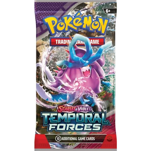Pokemon TCG: Sv5 Temporal Forces 3PK Blister - Cleffa 1