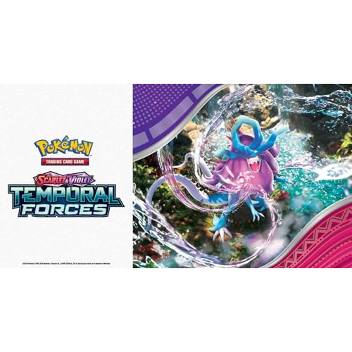 Pokemon TCG: Sv5 Temporal Forces 3PK Blister - Cleffa 2