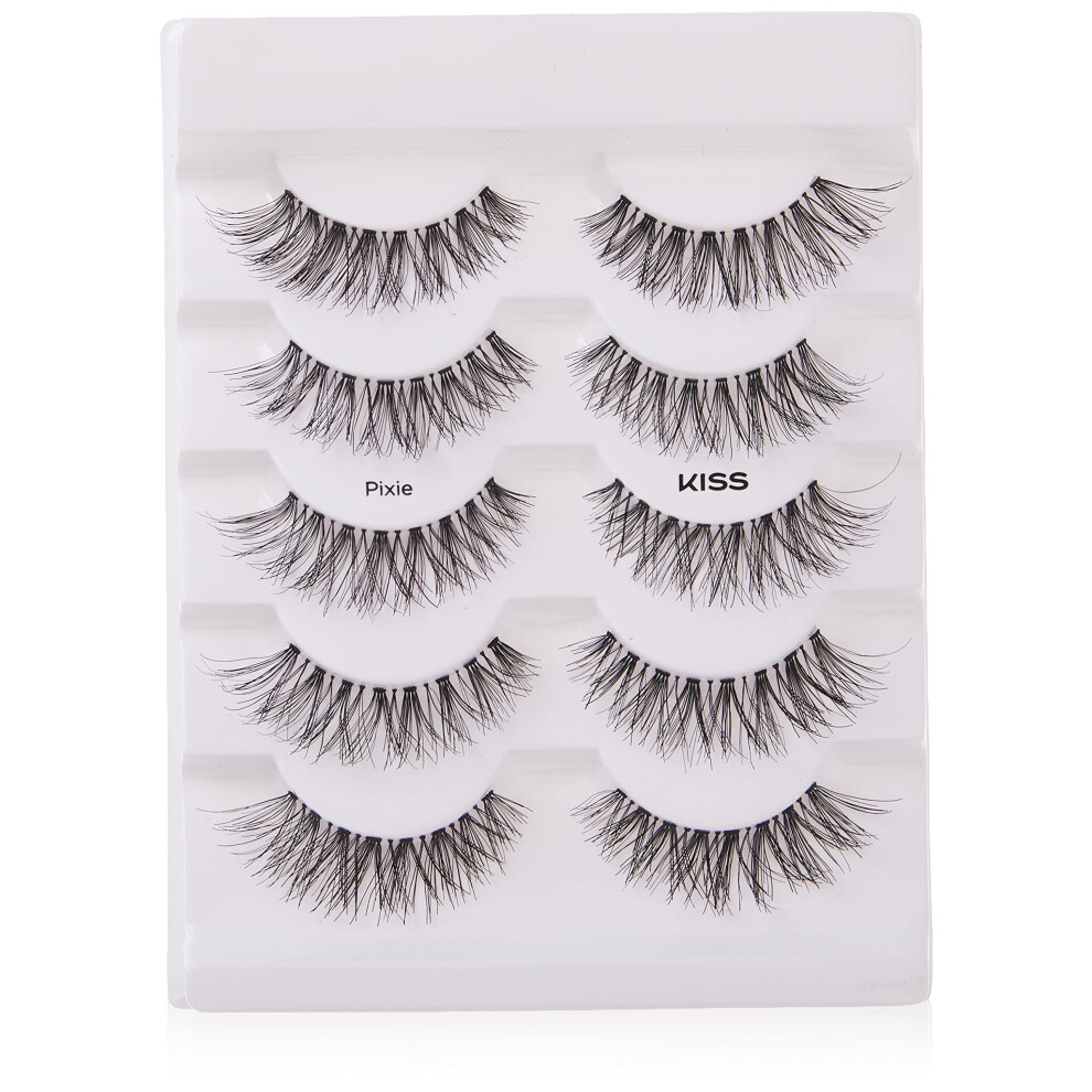 Kiss So Wispy Pixie Lashes 5 Pairs