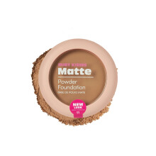 Ruby Kisses Matný Pudrový Fond, Mocha, Unisex, 8 Odtínů, Houba & Zrcátko Součástí, Plné Krytí